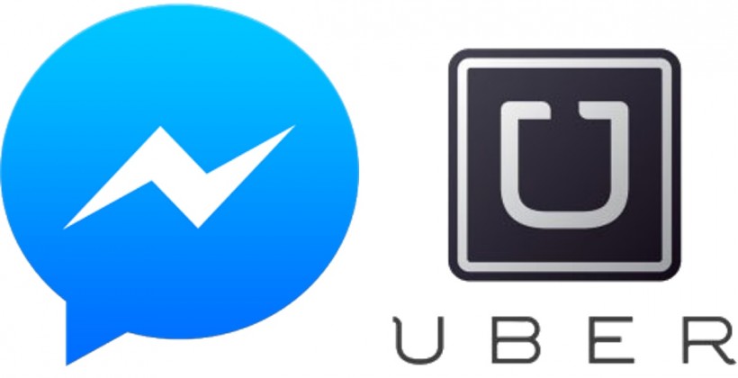 Collaboration d'Uber et Facebook Facebook-Uber 