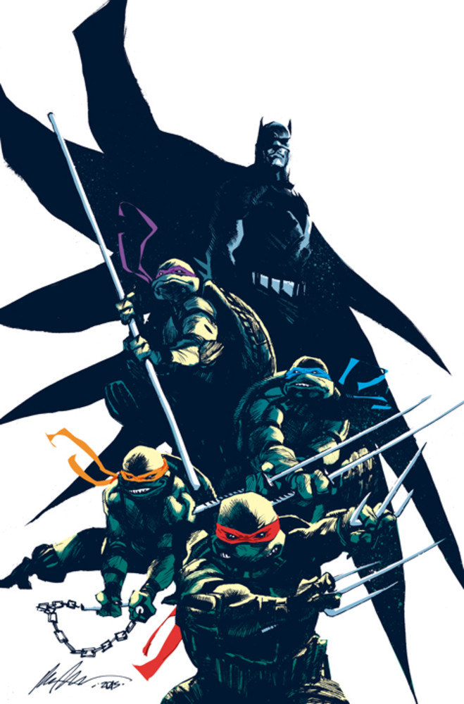 Batman vs Tortues Ninja : les premières images du crossover improbable ! tmnt10 